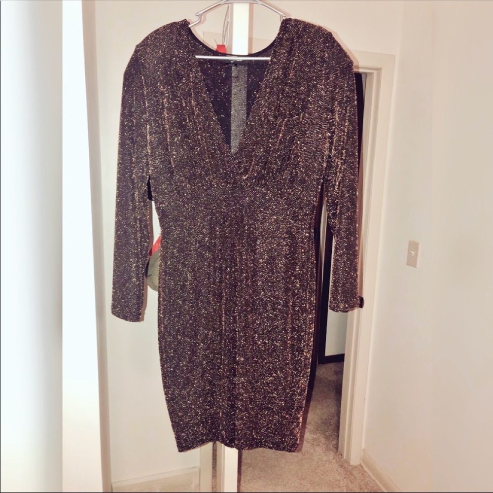 Fashion to Figure- sparkly body con dress